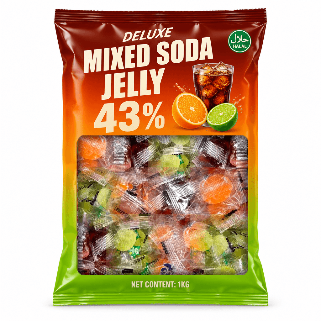 Mix 3 Sabores de Refrigerante — Bala Jelly 43%