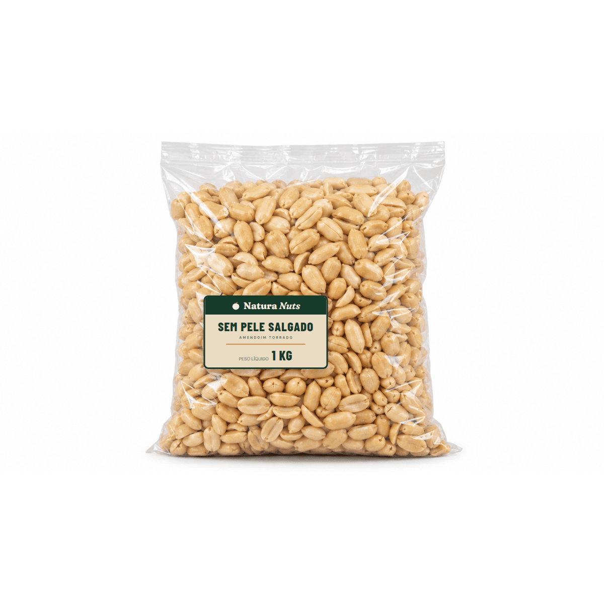 Amendoim Sem Pele Torrado e Salgado — Natura Nuts