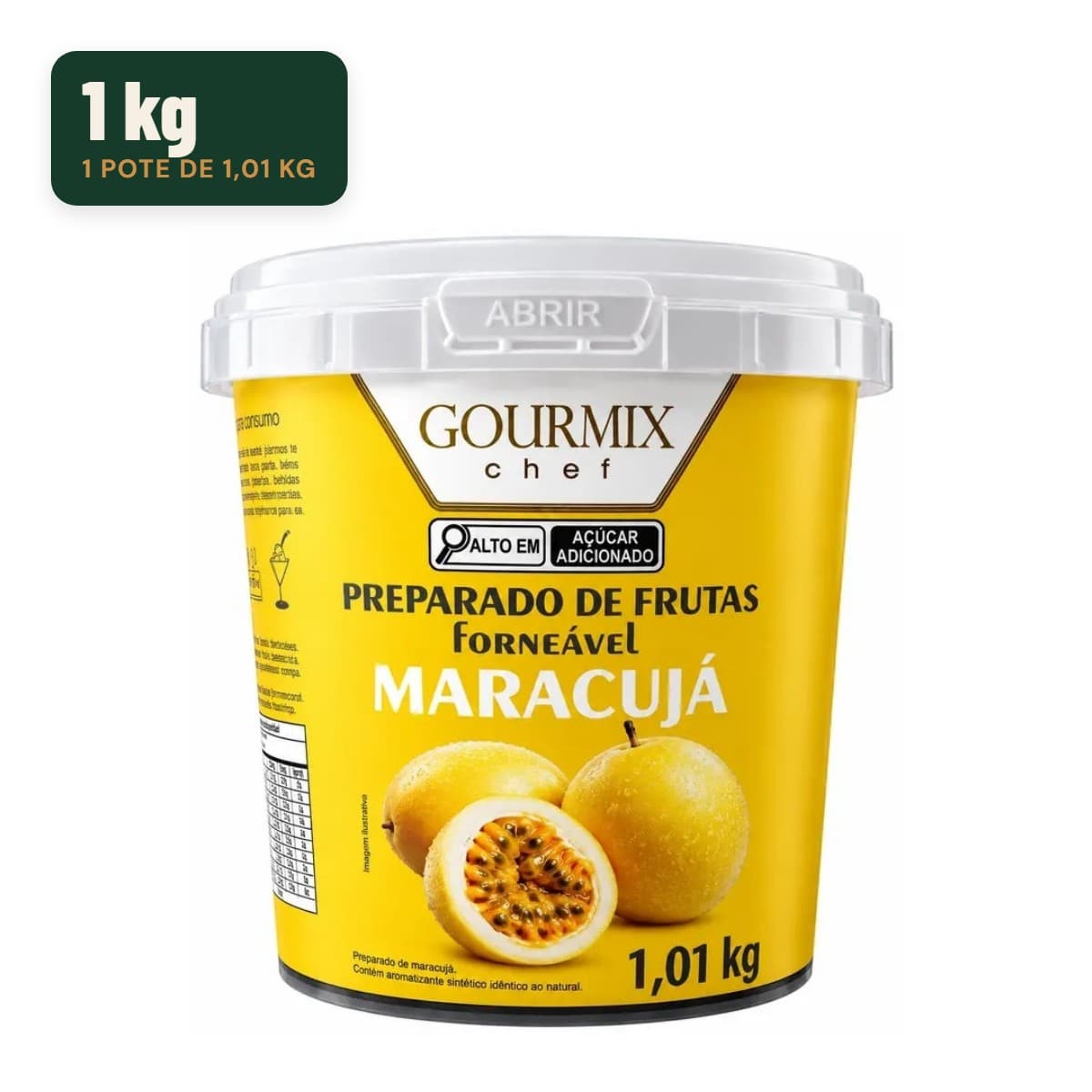 Preparado de Frutas Forneável Gourmix Chef — Maracujá